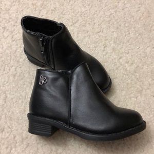 NWOT Toddler Girl Black Sam Edelman Ankle Booties